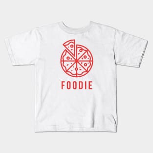 Pizza Foodie - Food Lover Kids T-Shirt